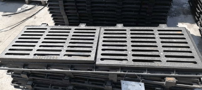 高阳球墨铸铁连体双篦展示